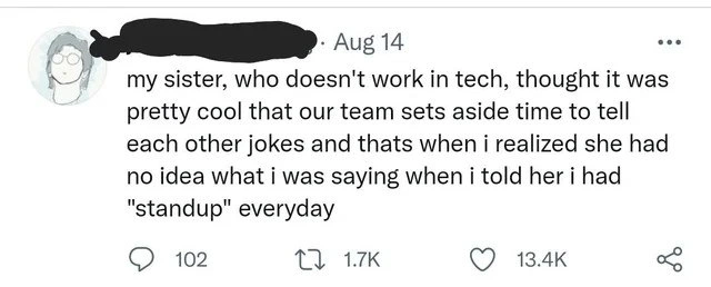 Agile Standup vs. Stand-up Comedy Misunderstanding