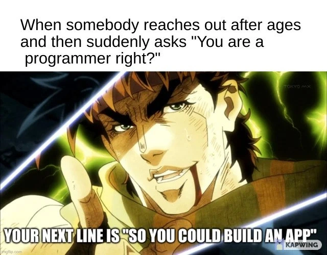 The Inevitable 'Build Me an App' Request