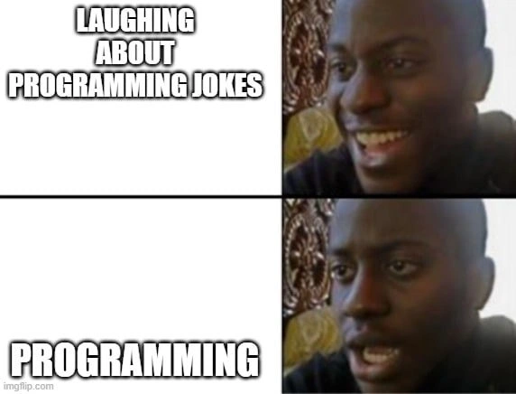 Programming Jokes vs. Actual Programming