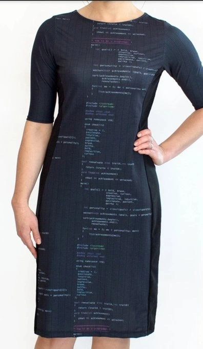 When Source Code Becomes Formal Wear