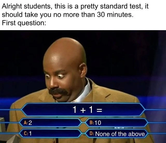 The Classic CS Student's First Existential Crisis
