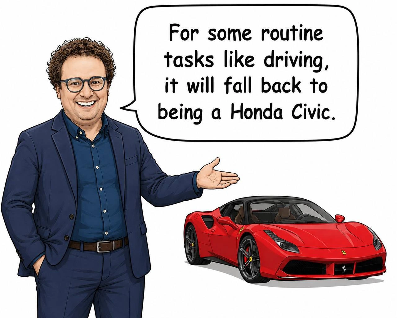 When the Ferrari Routes You to Civic