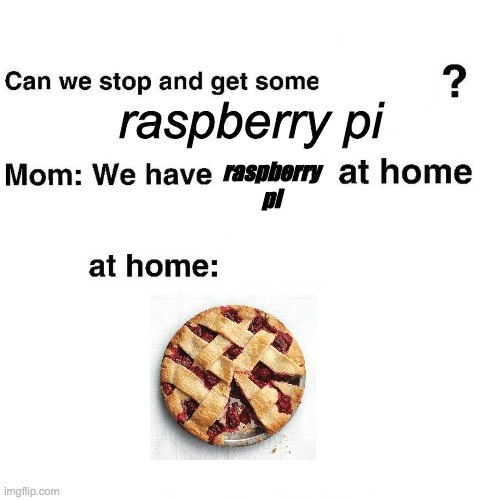 Raspberry Pi vs. Actual Raspberry Pie