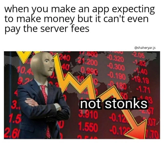 Startup Dreams Meet Server Bill Reality