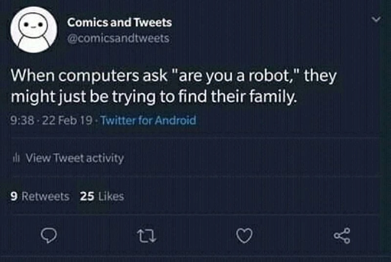 The Sentient Motives Behind CAPTCHA