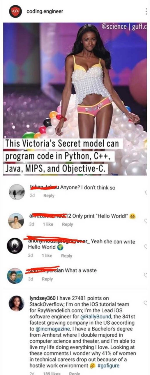 Sexism in Tech: A Case Study