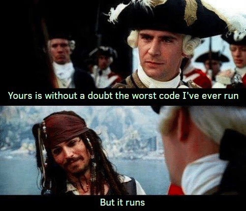 The Ultimate Defense for Terrible Code