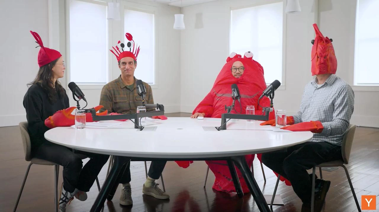 Y Combinator Podcast Recorded Entirely in Lobster Costumes