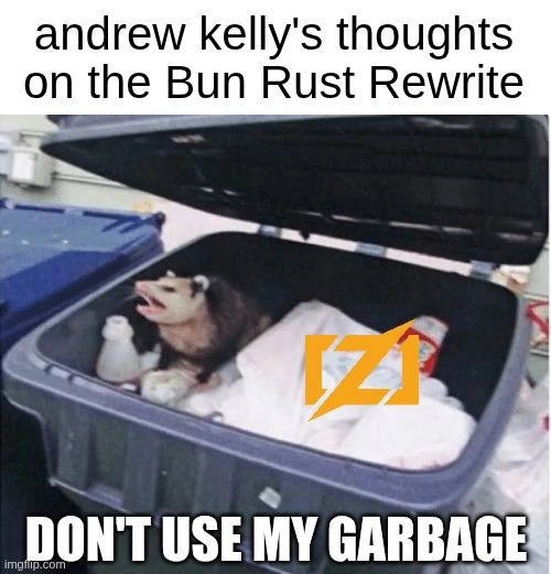 Zig Declines to Collect Bun's Garbage