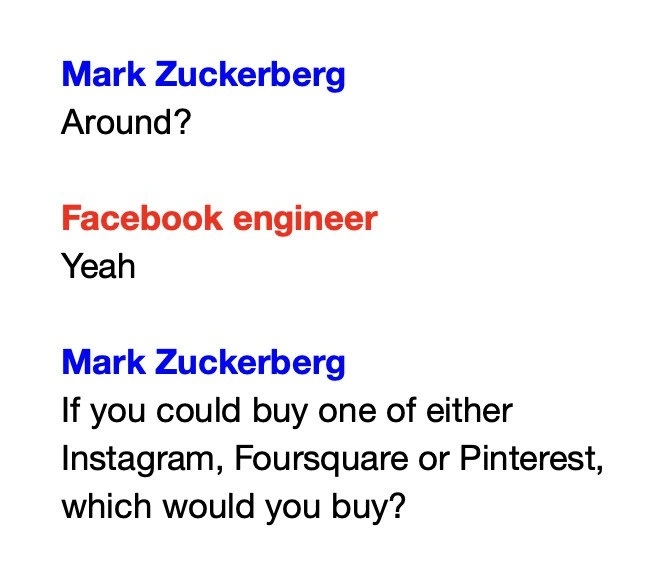 When the CEO casually pings you about billion-dollar shopping ideas
