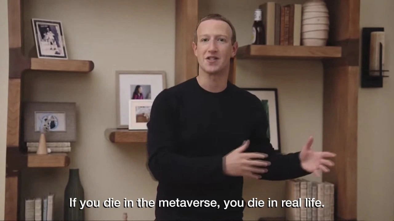 Zuckerberg introduces the Metaverse's first permadeath feature